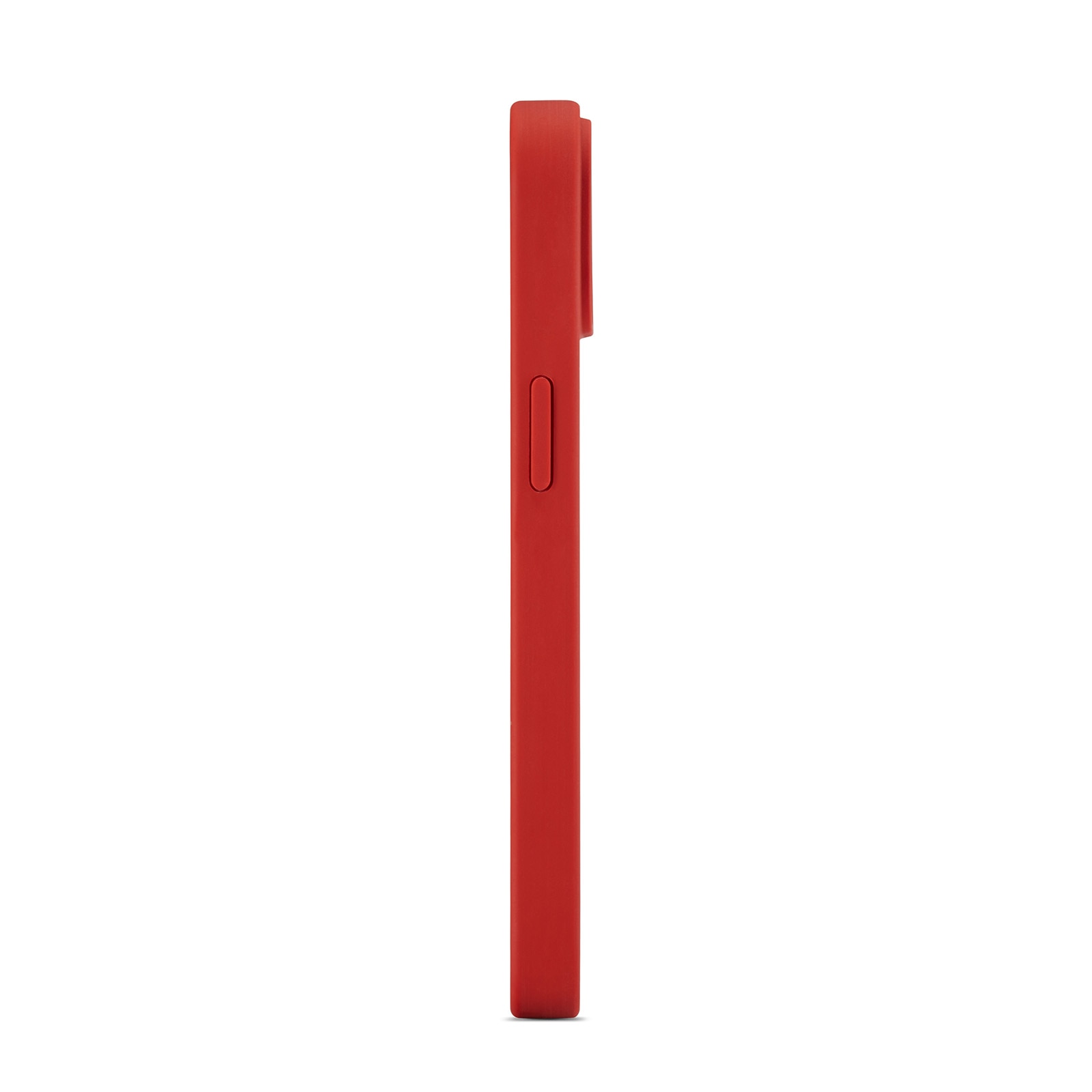 Coque en silicone Magnetic iPhone 14, Lava Red