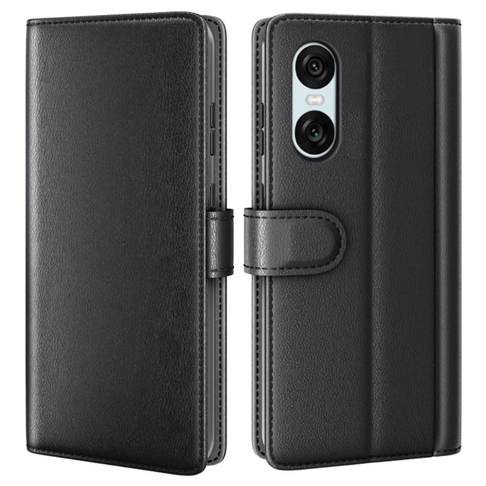 Kit pour Sony Xperia 10 VI : Coque portefeuille et protecteur d’écran