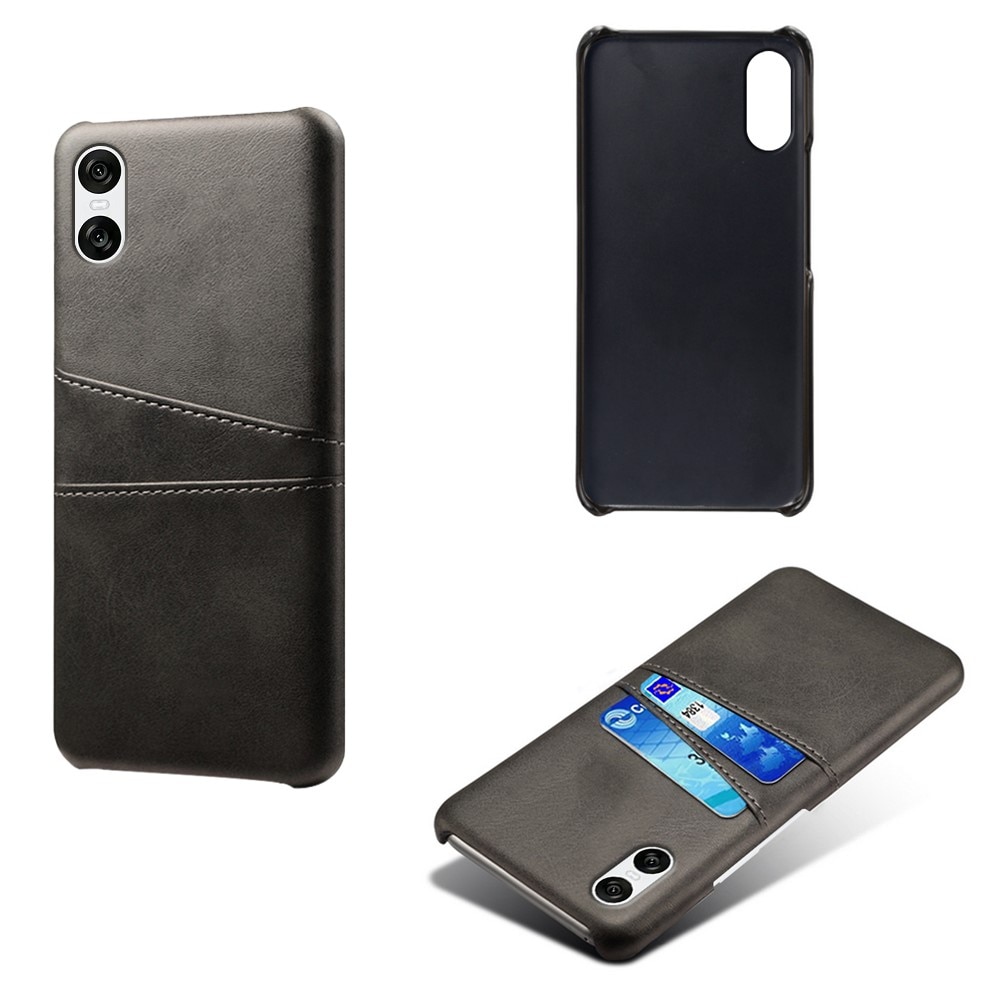 Coque Card Slots Sony Xperia 10 VI, noir