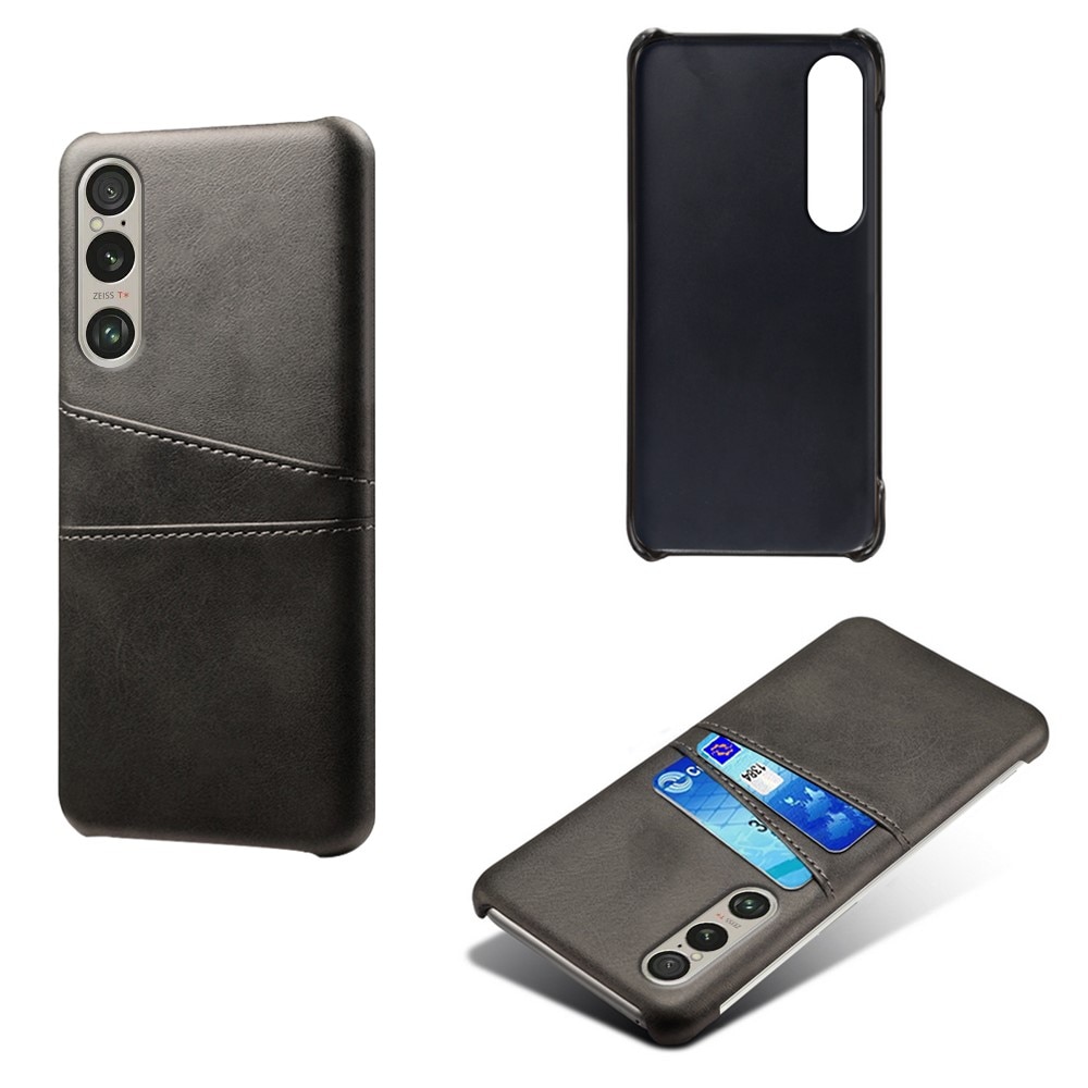 Coque Card Slots Sony Xperia 1 VI, noir