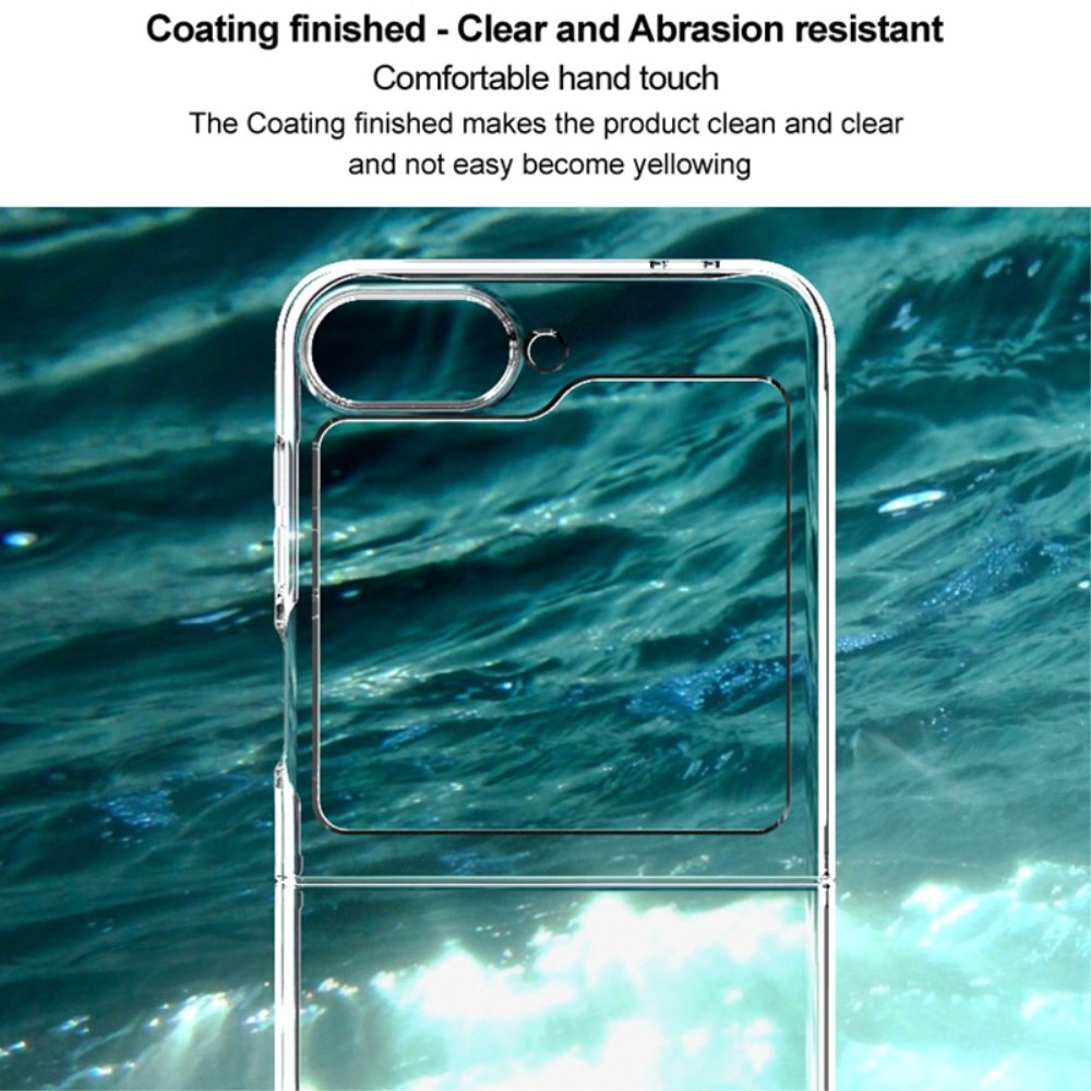 Coque Air Samsung Galaxy Z Flip 6, Crystal Clear