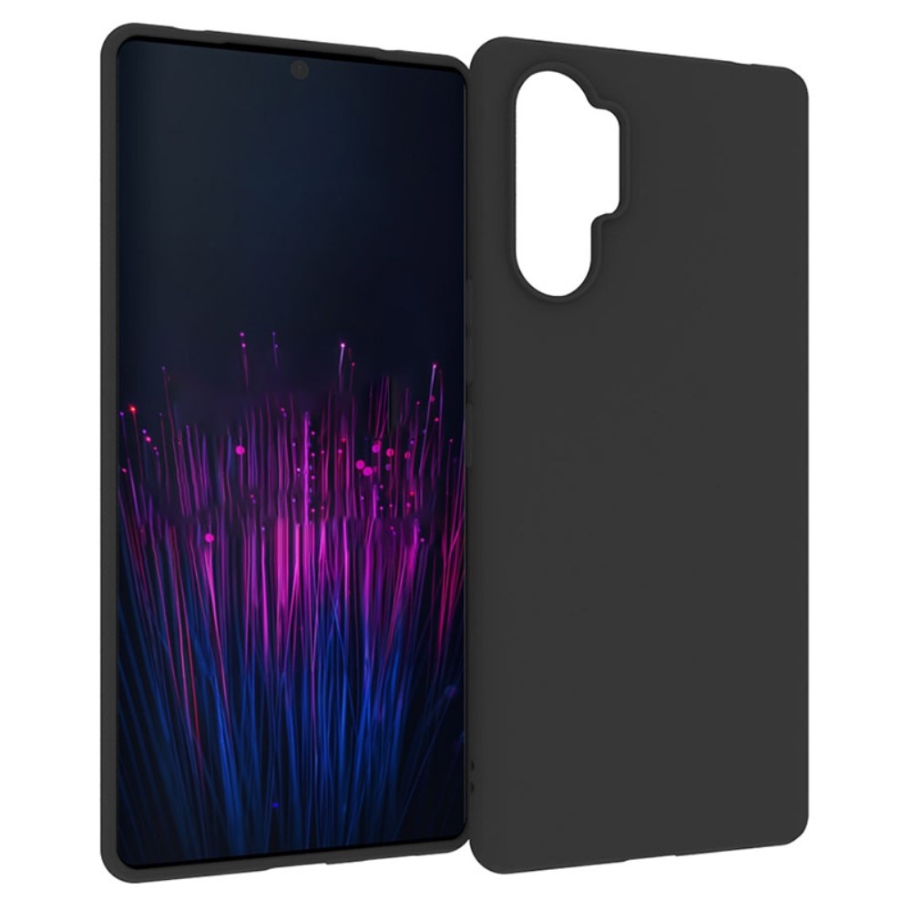 Coque TPU résistante aux chocs HTC U24 Pro, Noir