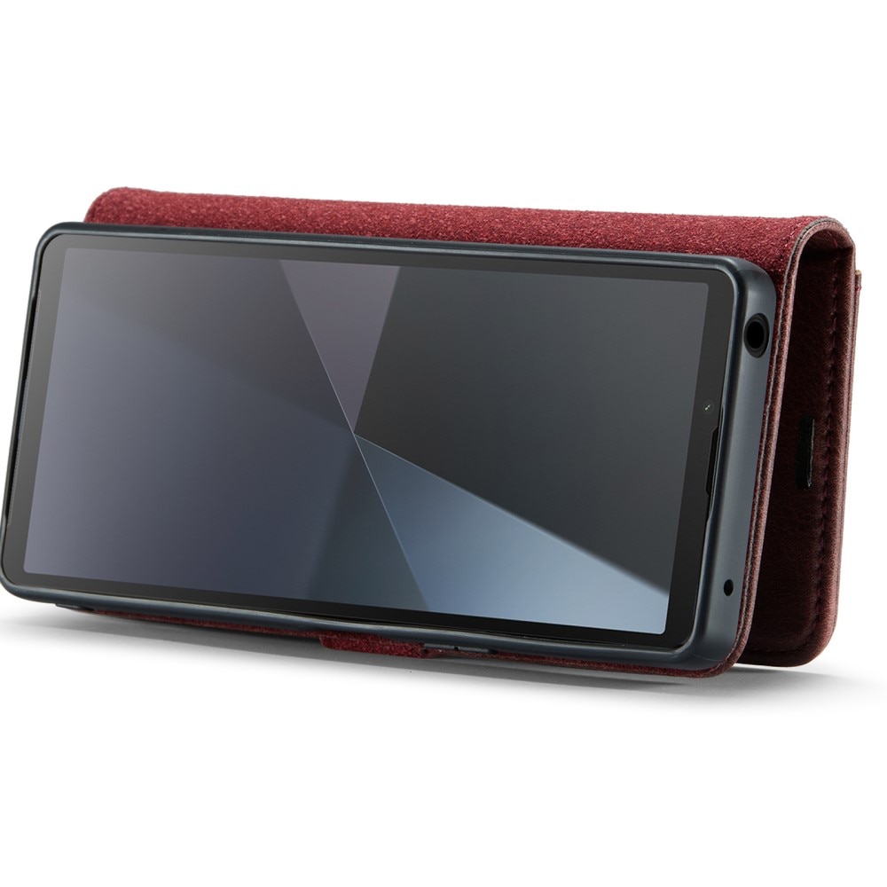 Étui portefeuille Magnet Wallet Sony Xperia 10 VI, Red