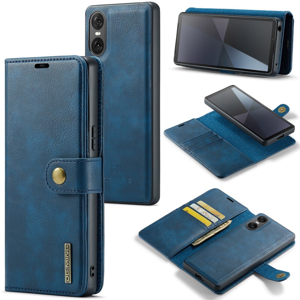 Étui portefeuille Magnet Wallet Sony Xperia 10 VI, Blue