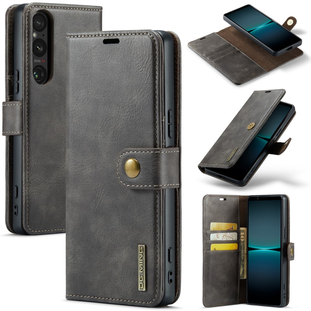 Étui portefeuille Magnet Wallet Sony Xperia 1 VI, Brown