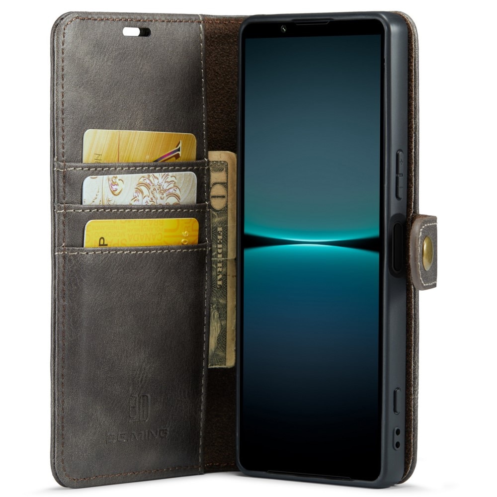 Étui portefeuille Magnet Wallet Sony Xperia 1 VI, Brown