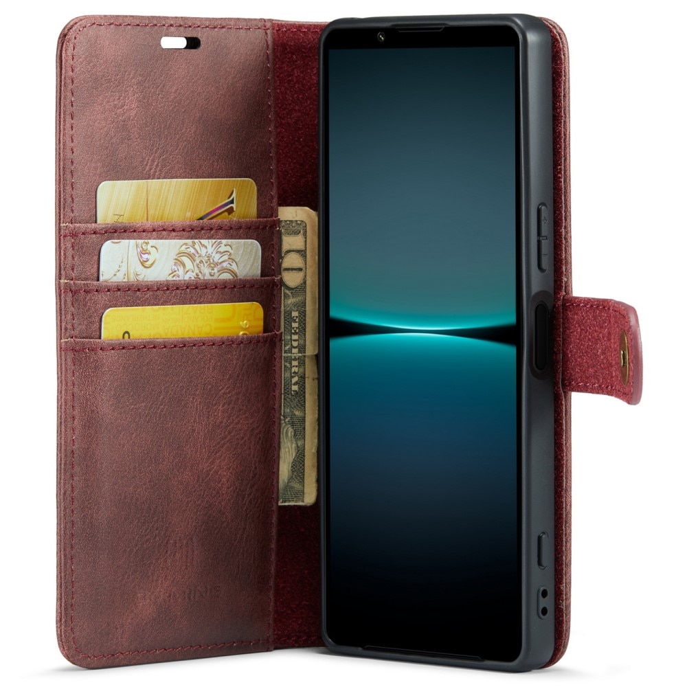 Étui portefeuille Magnet Wallet Sony Xperia 1 VI, Red