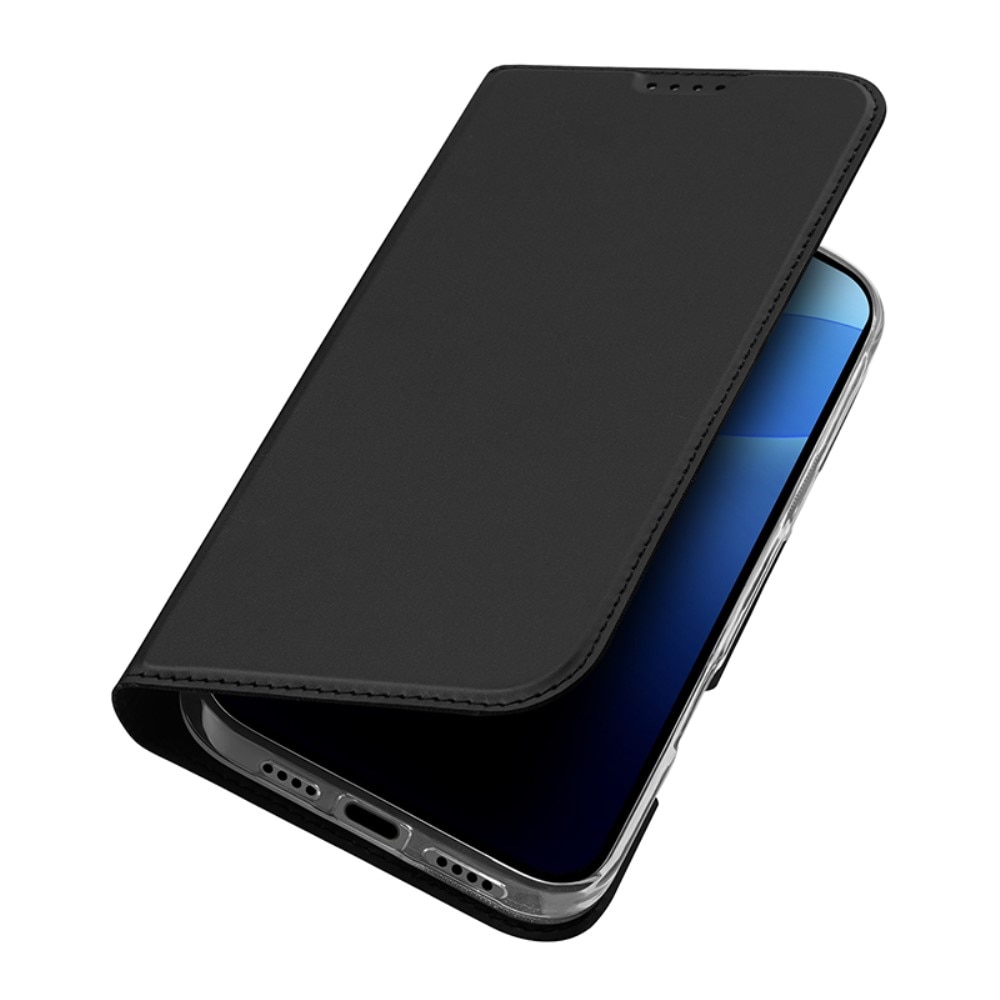 Étui portefeuille Skin Pro Series iPhone 16 Pro, Black