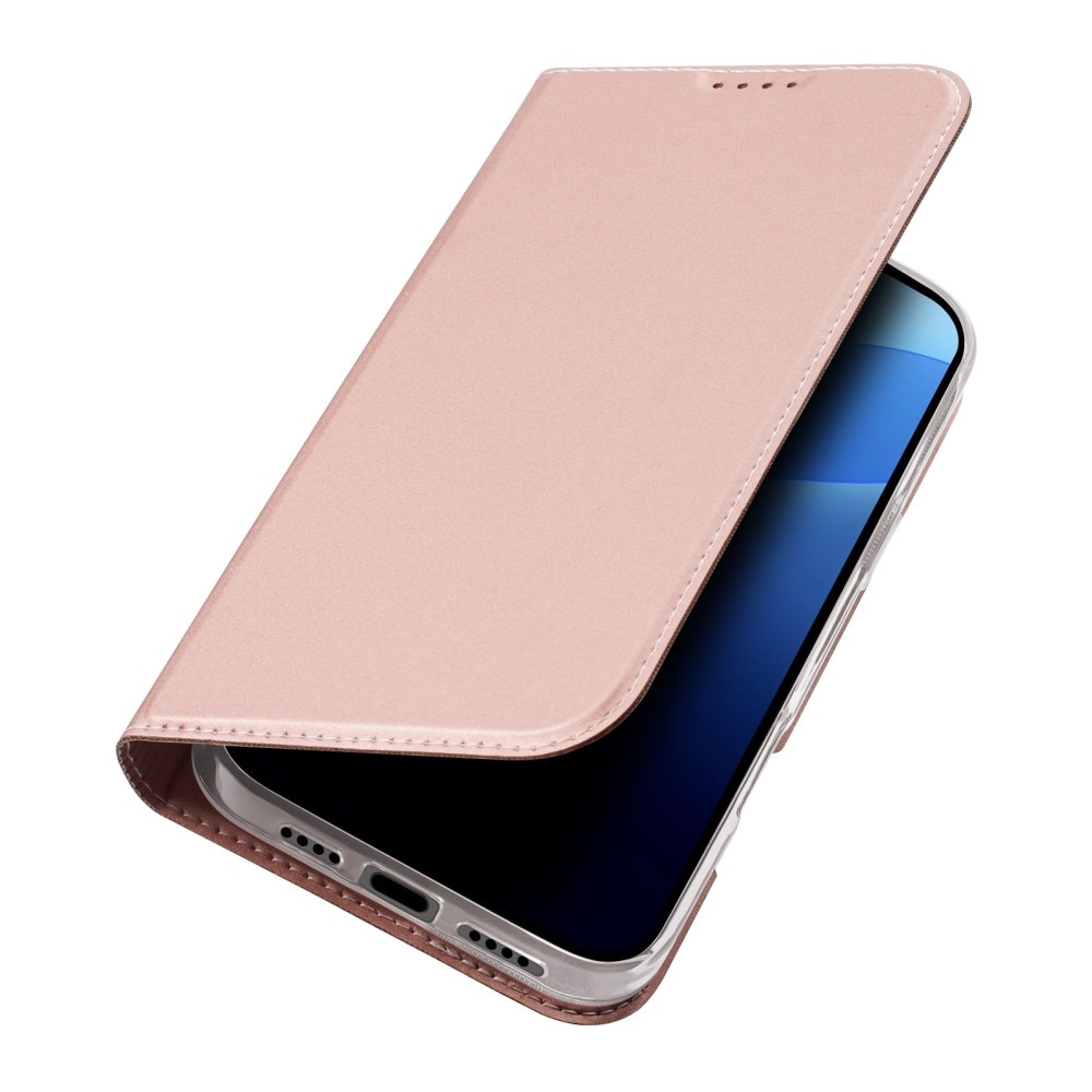 Étui portefeuille Skin Pro Series iPhone 16 Pro, Rose Gold