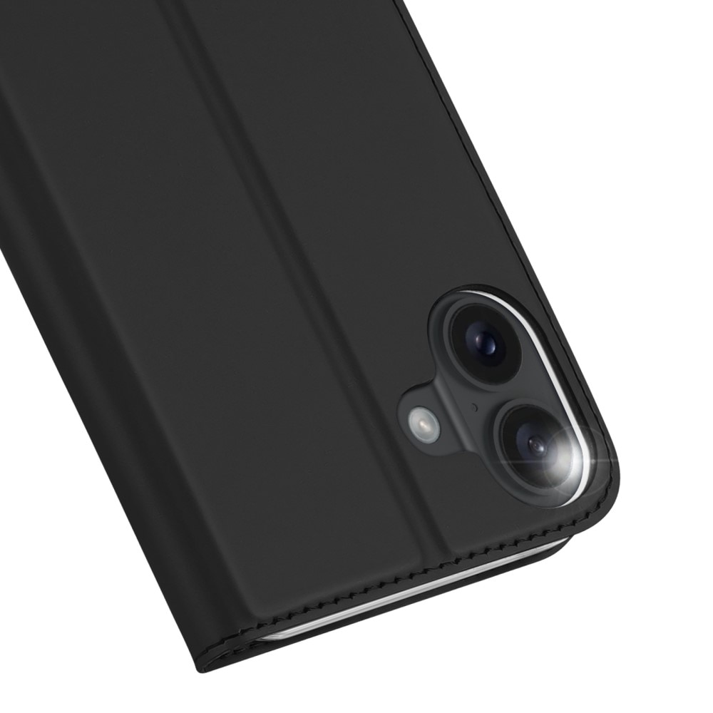 Étui portefeuille Skin Pro Series iPhone 16, Black