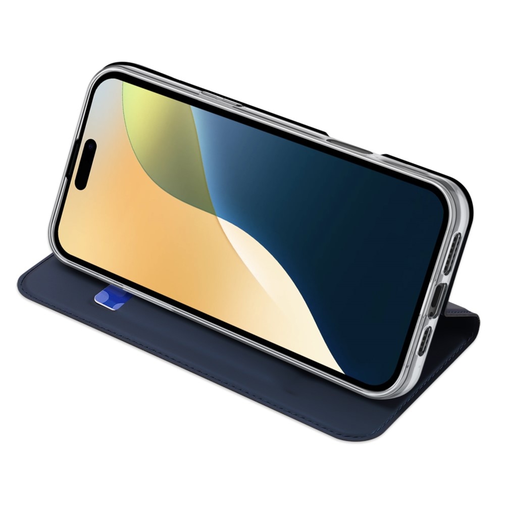 Étui portefeuille Skin Pro Series iPhone 16, Navy