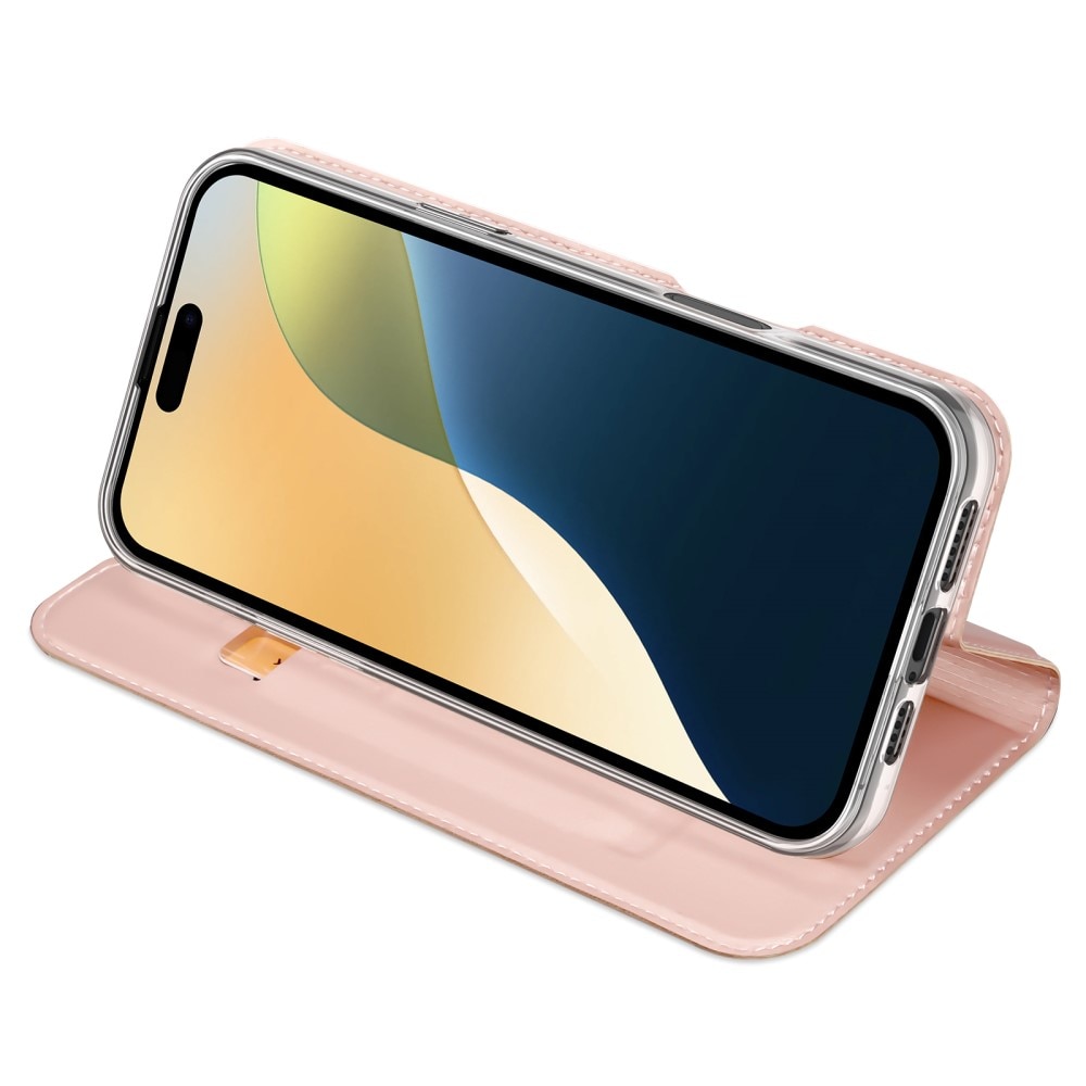 Étui portefeuille Skin Pro Series iPhone 16, Rose Gold