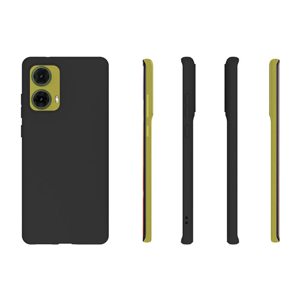 TPU Coque Motorola Moto G85, noir