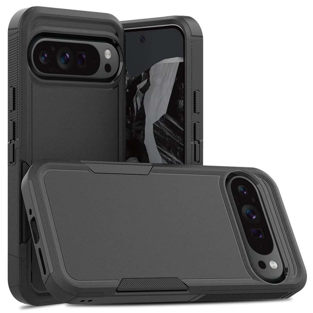 Coque hybride Off-road Google Pixel 9 Pro XL, noir