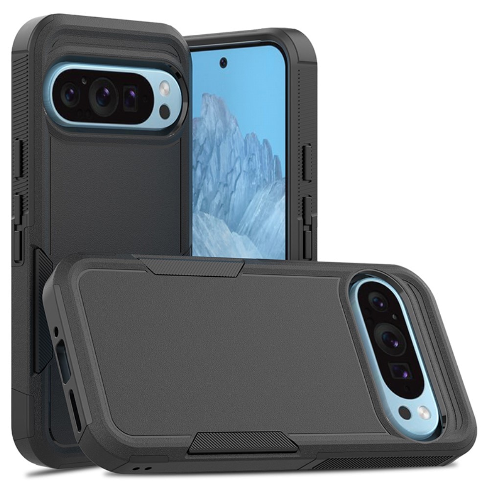 Coque hybride Off-road Google Pixel 9, noir