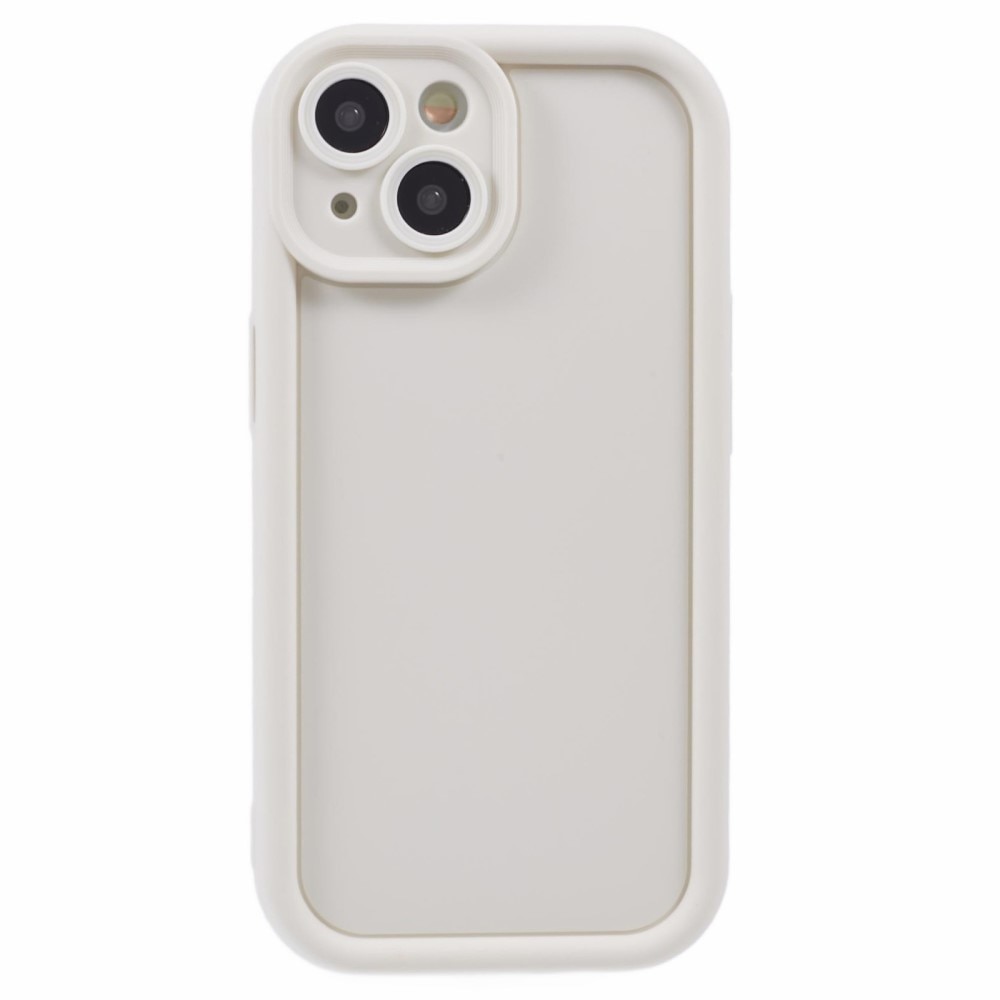 Coque TPU Edge iPhone 14, beige