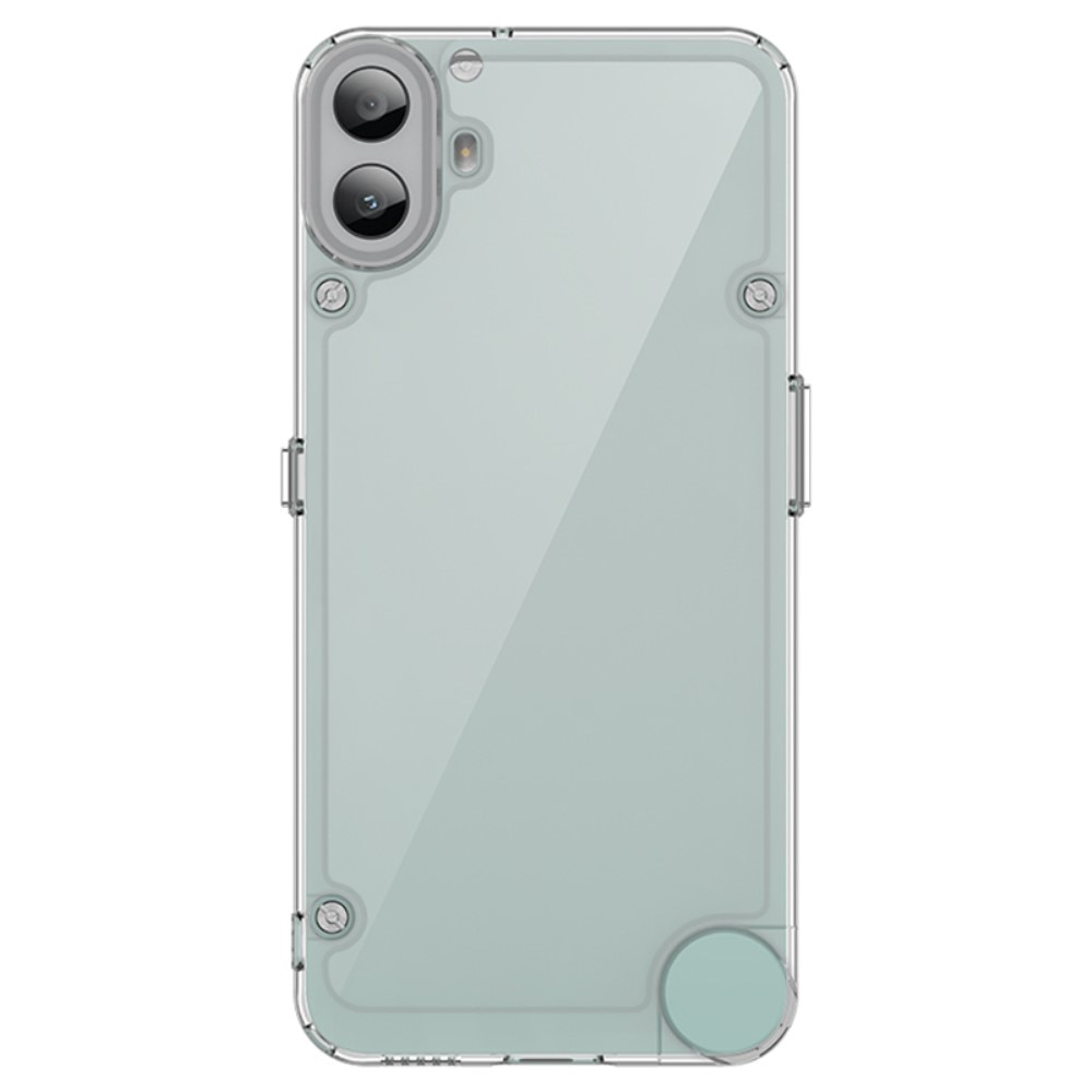 Coque hybride pour Nothing CMF Phone 1, transparent