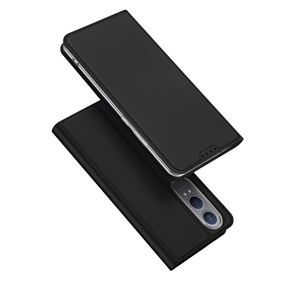 Étui portefeuille Skin Pro Series  OnePlus Nord CE 4 Lite, Noir