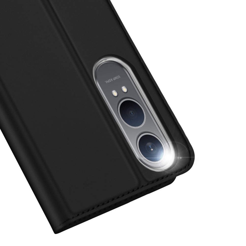 Étui portefeuille Skin Pro Series  OnePlus Nord CE 4 Lite, Noir