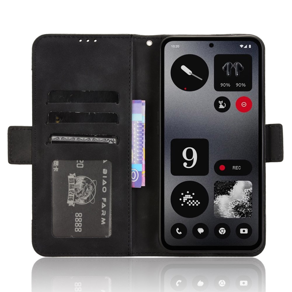 Étui portefeuille Multi Nothing CMF Phone 1, noir