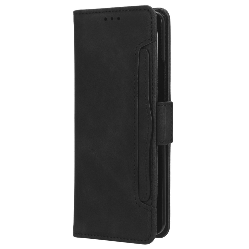 Multi-Cartes Etui Portefeuille avec rangement S-pen Samsung Galaxy Z Fold 6, noir