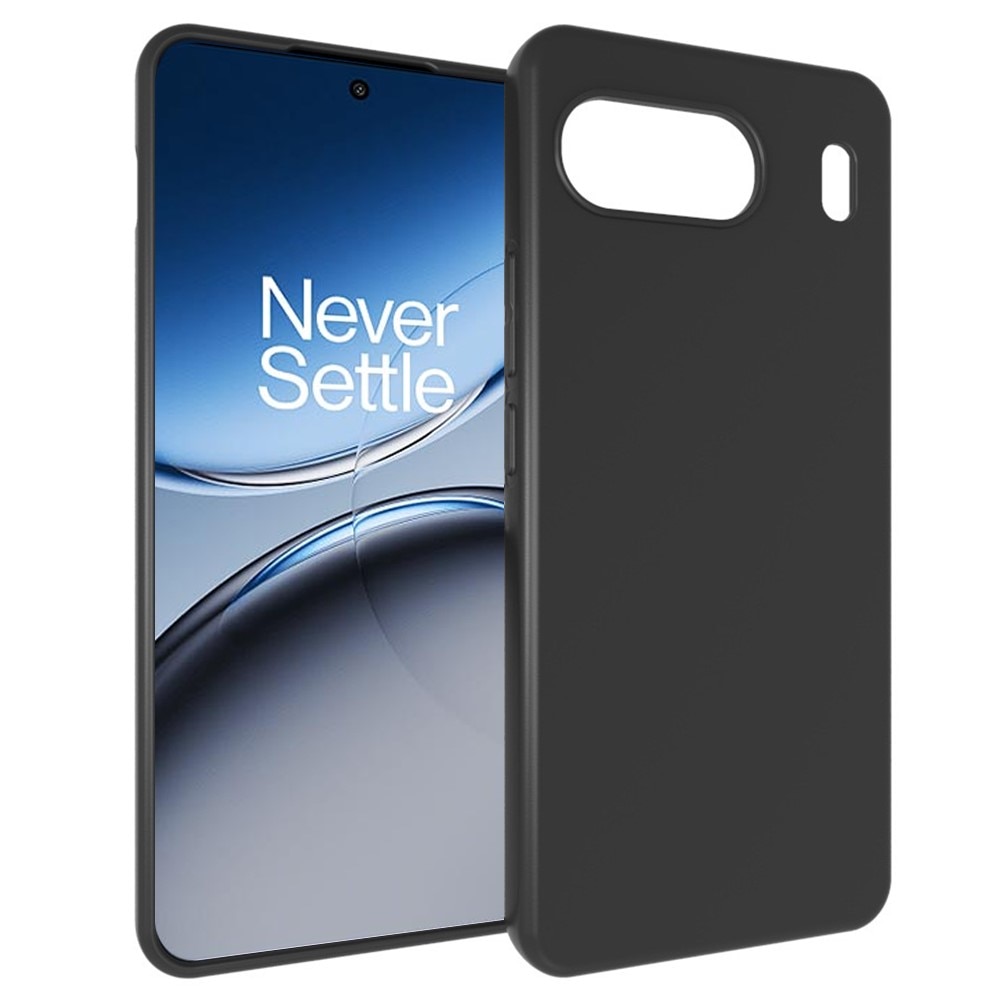 Coque TPU résistante aux chocs  OnePlus Nord 4, Noir