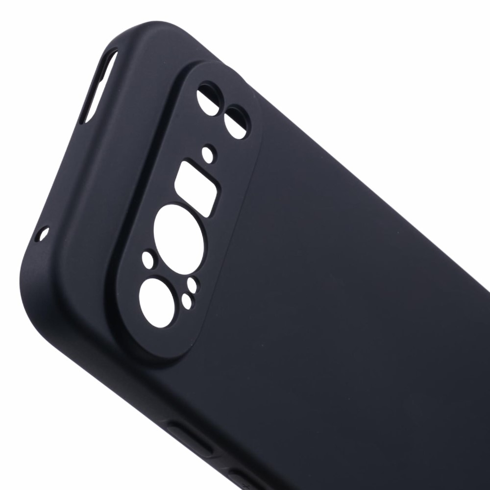 Coque TPU résistante aux chocs Google Pixel 9 Pro, Noir