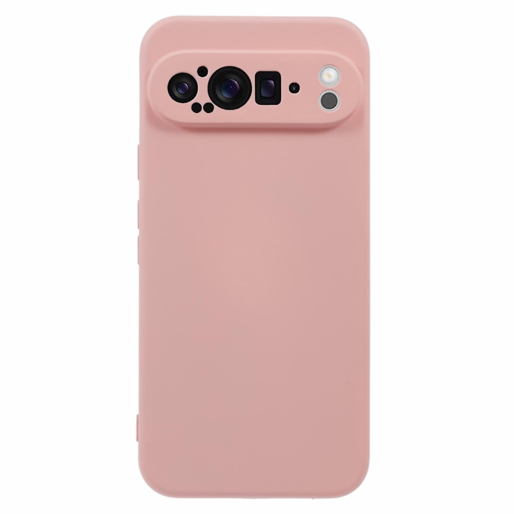 Coque TPU résistante aux chocs Google Pixel 9 Pro, Rose