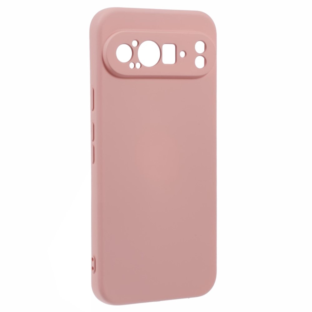 Coque TPU résistante aux chocs Google Pixel 9 Pro, Rose