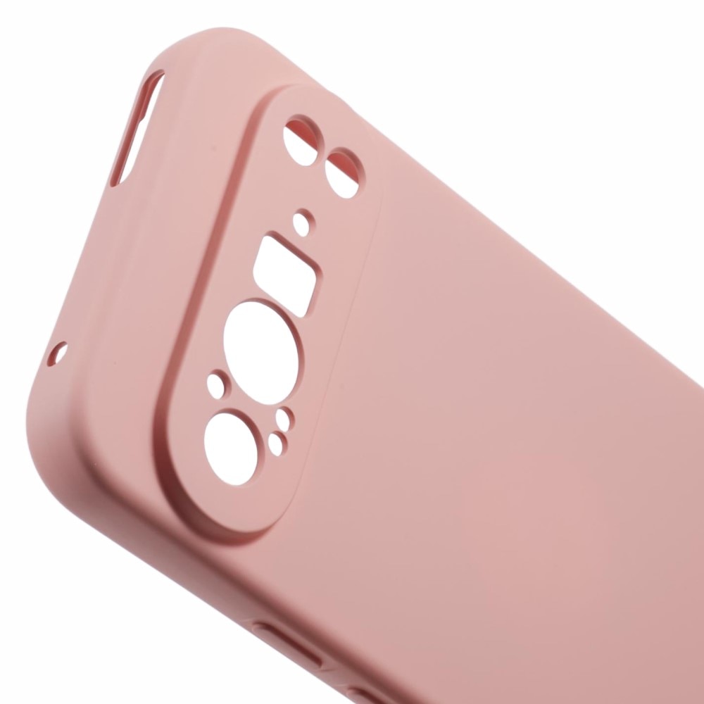 Coque TPU résistante aux chocs Google Pixel 9 Pro, Rose