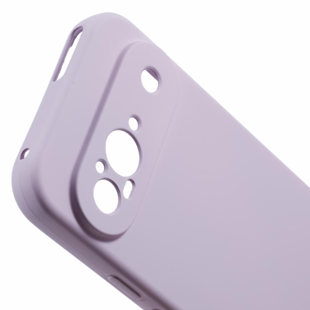 Coque TPU résistante aux chocs Google Pixel 9, Violet