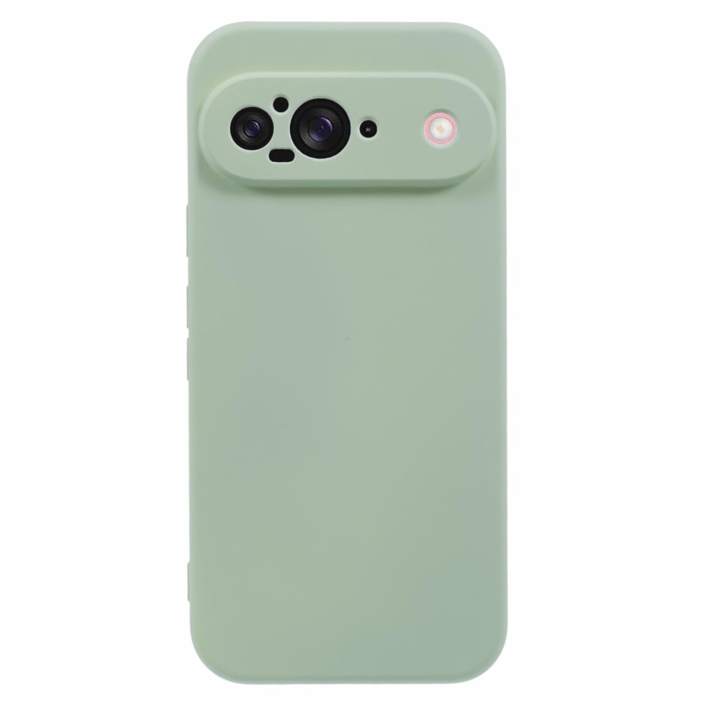 Coque TPU résistante aux chocs Google Pixel 9, Vert