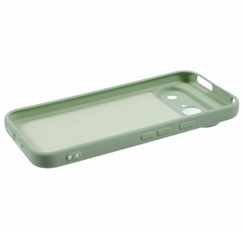 Coque TPU résistante aux chocs Google Pixel 9, Vert