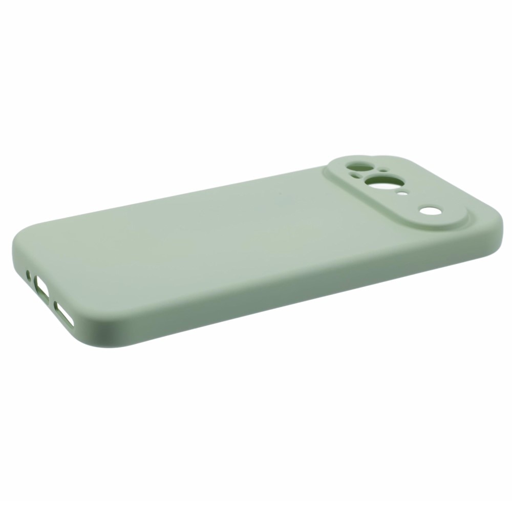 Coque TPU résistante aux chocs Google Pixel 9, Vert