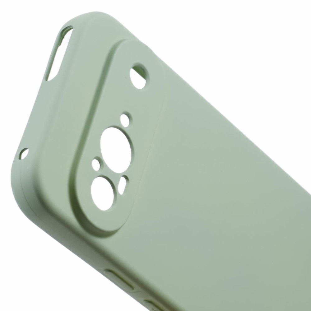 Coque TPU résistante aux chocs Google Pixel 9, Vert