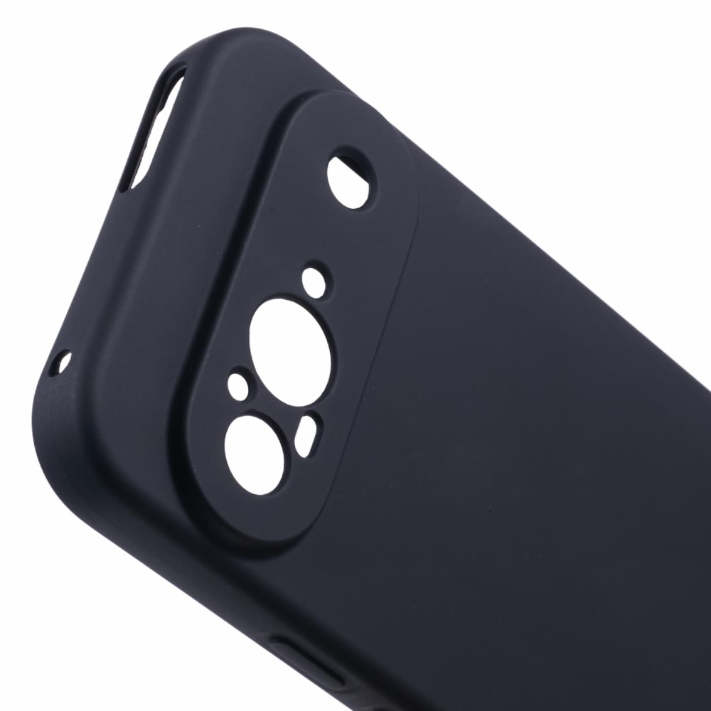 Coque TPU résistante aux chocs Google Pixel 9, Noir