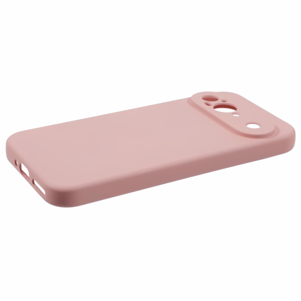 Coque TPU résistante aux chocs Google Pixel 9, Rose