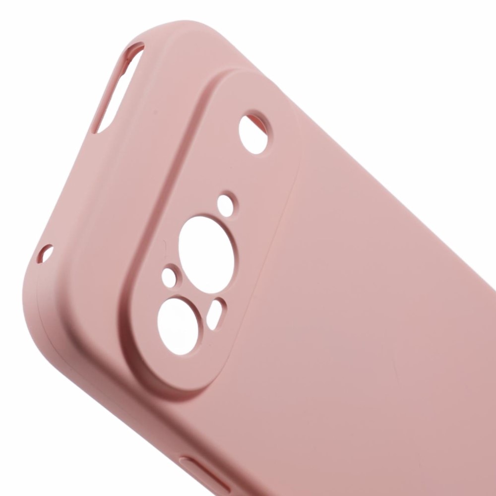 Coque TPU résistante aux chocs Google Pixel 9, Rose