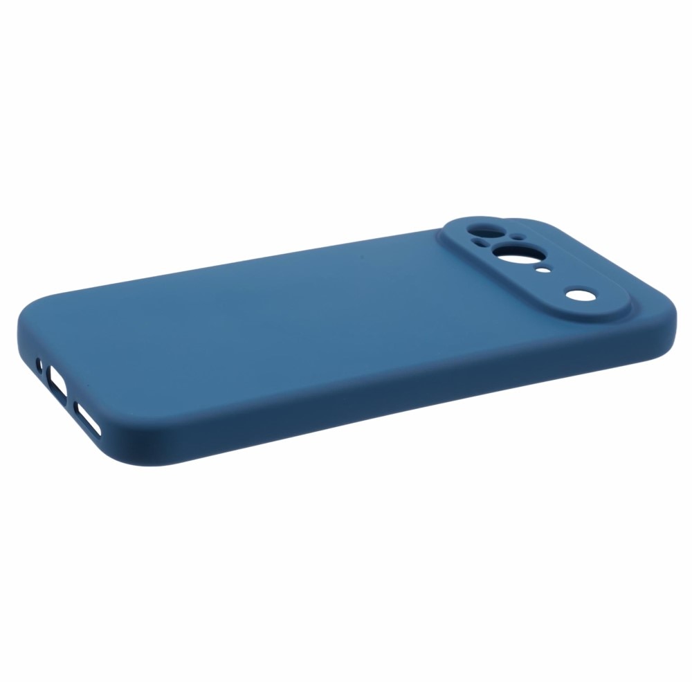 Coque TPU résistante aux chocs Google Pixel 9, Bleu