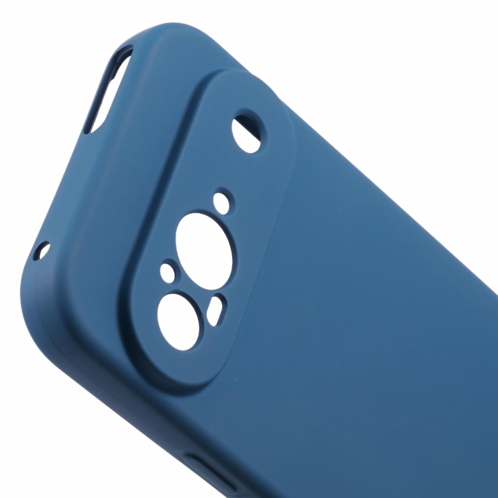 Coque TPU résistante aux chocs Google Pixel 9, Bleu