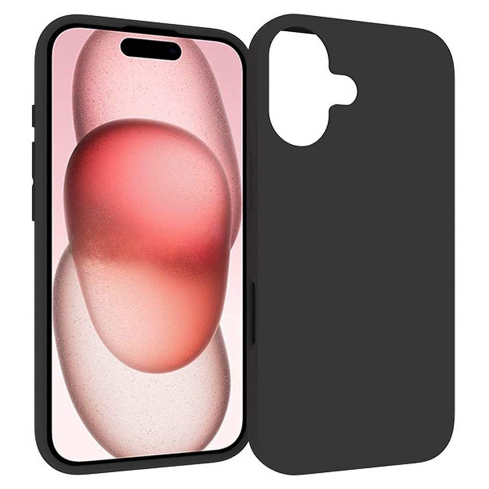 TPU Coque iPhone 16, noir