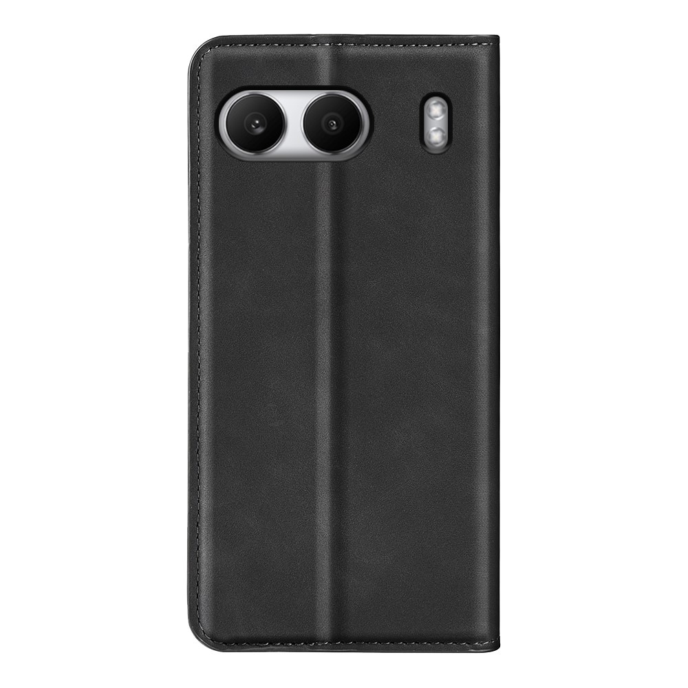 Coque portefeuille mince OnePlus Nord 4, noir