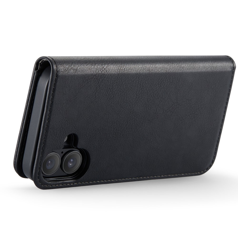 Étui portefeuille Magnet Wallet iPhone 16 Plus, Black