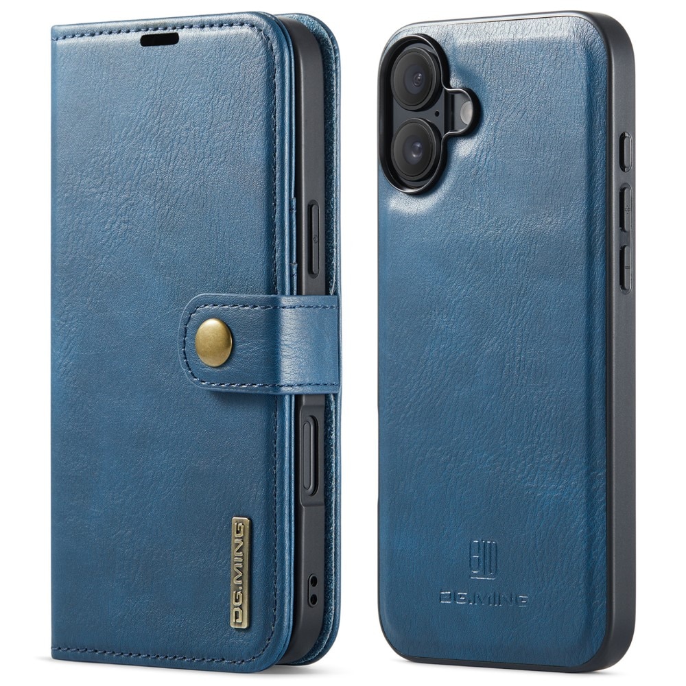 Étui portefeuille Magnet Wallet iPhone 16 Plus, Blue