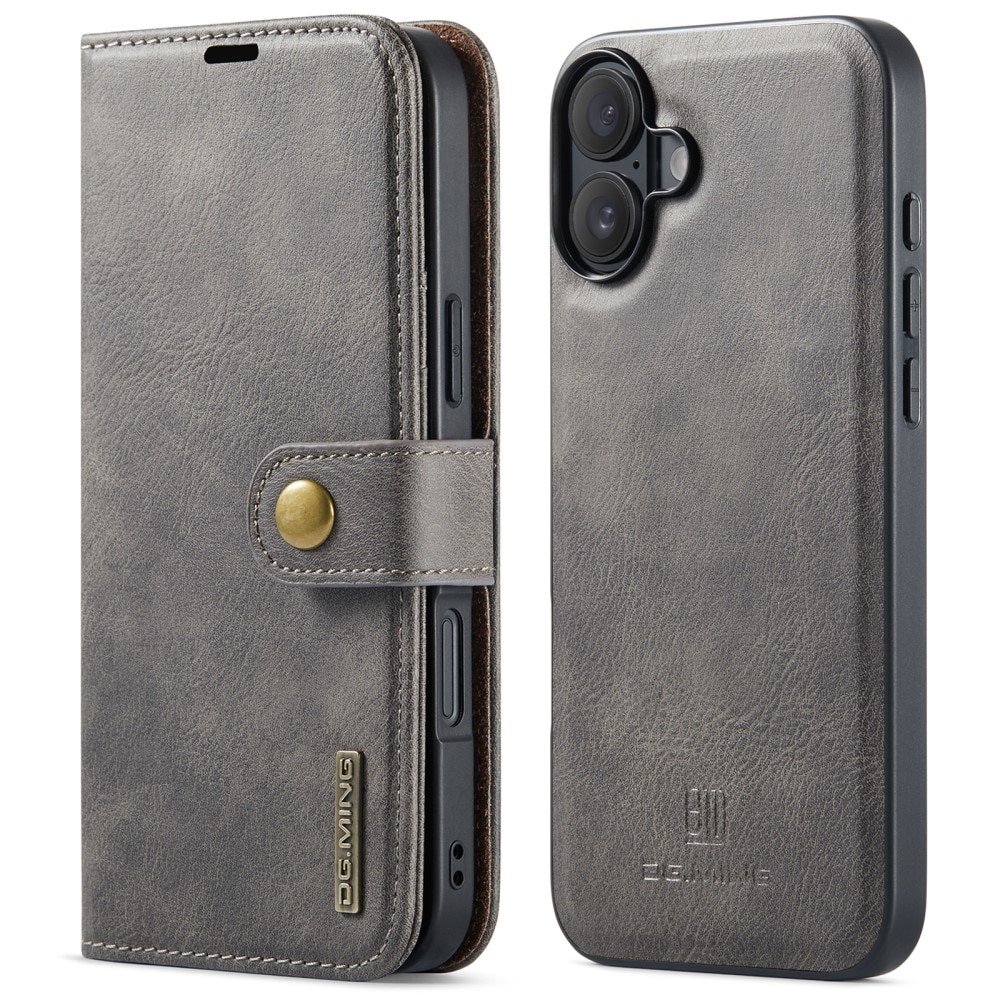 Étui portefeuille Magnet Wallet iPhone 16, Brown