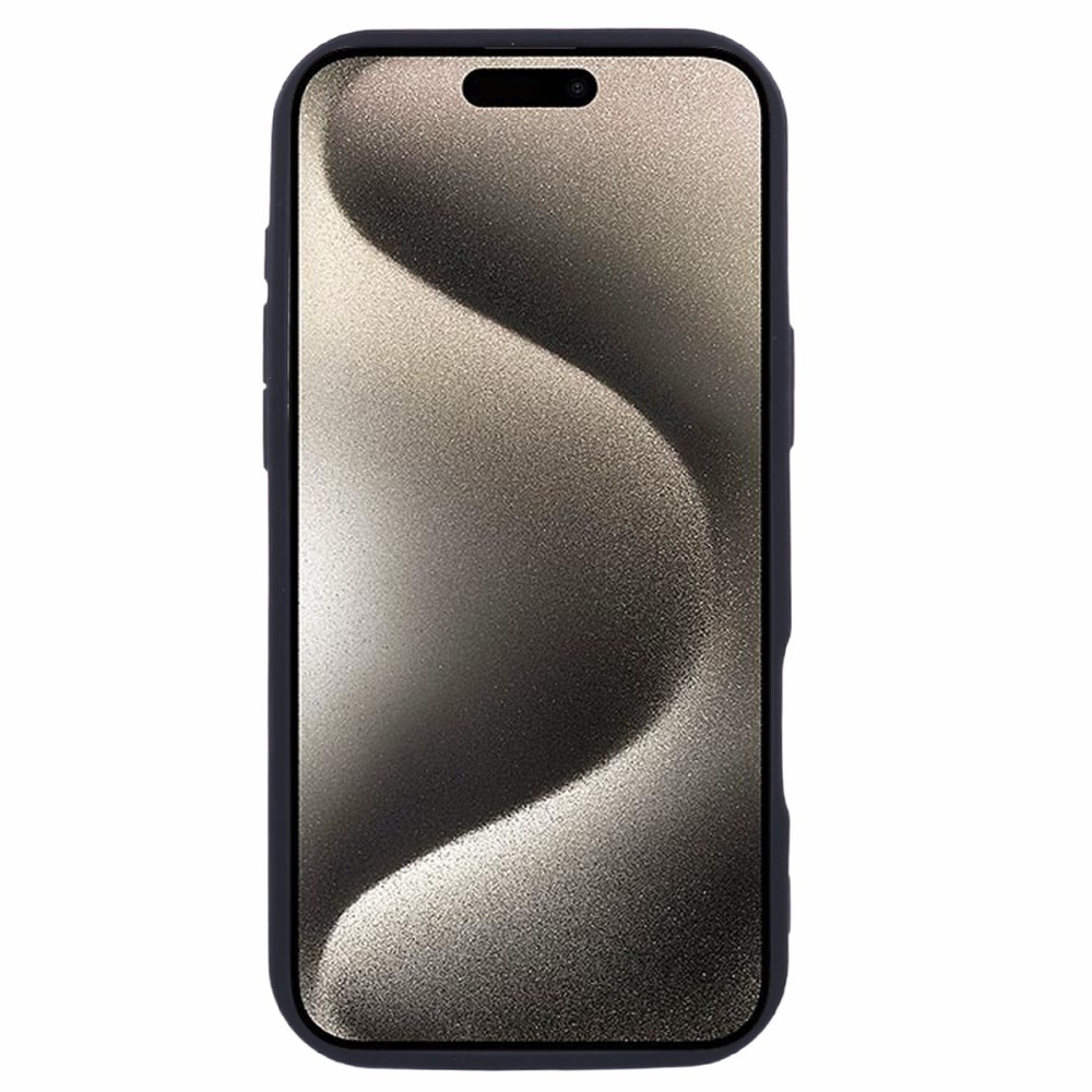 Coque TPU Edge iPhone 16, noir