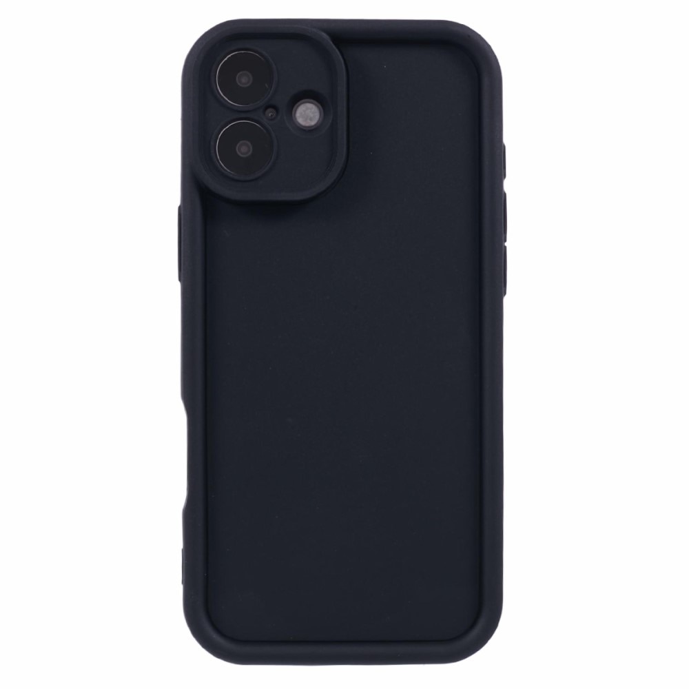 Coque TPU Edge iPhone 16, noir