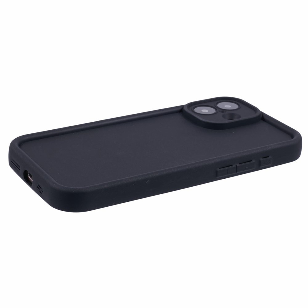 Coque TPU Edge iPhone 16, noir