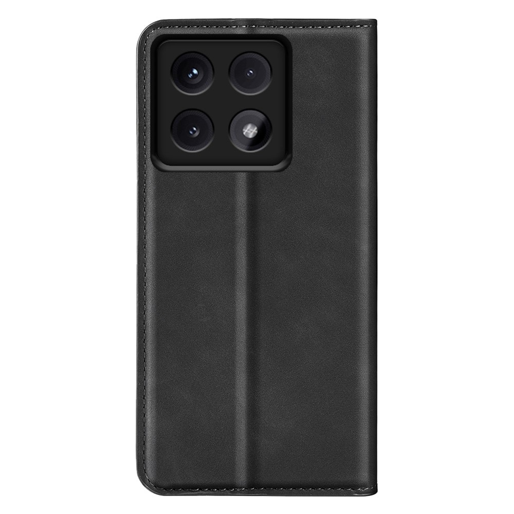 Coque portefeuille mince Xiaomi 14T Pro, noir