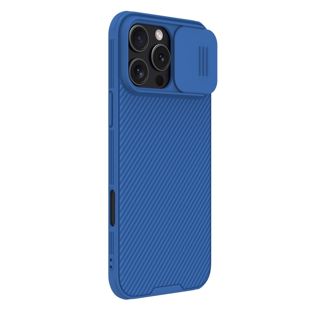 Coque CamShield iPhone 16 Pro, bleu